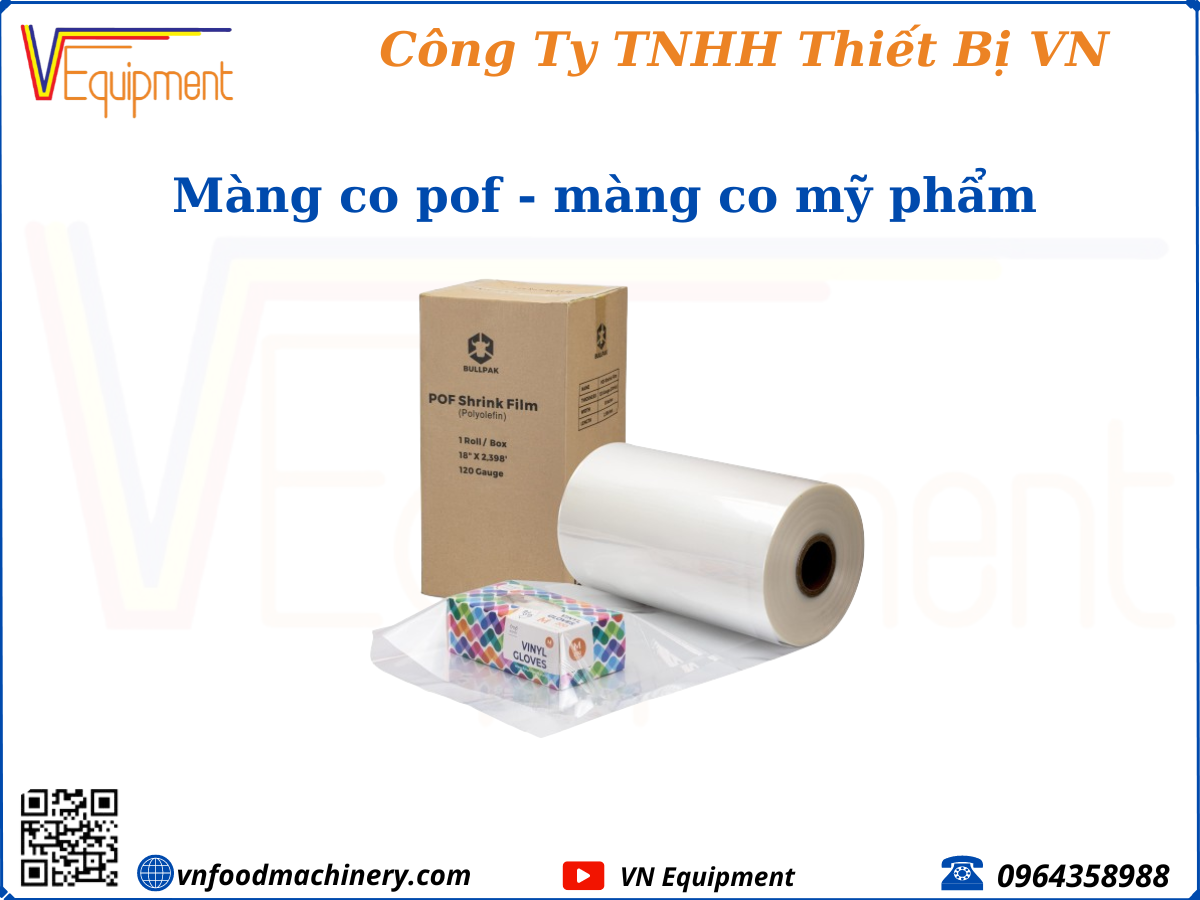 Màng co pof cà phê đồ hộp