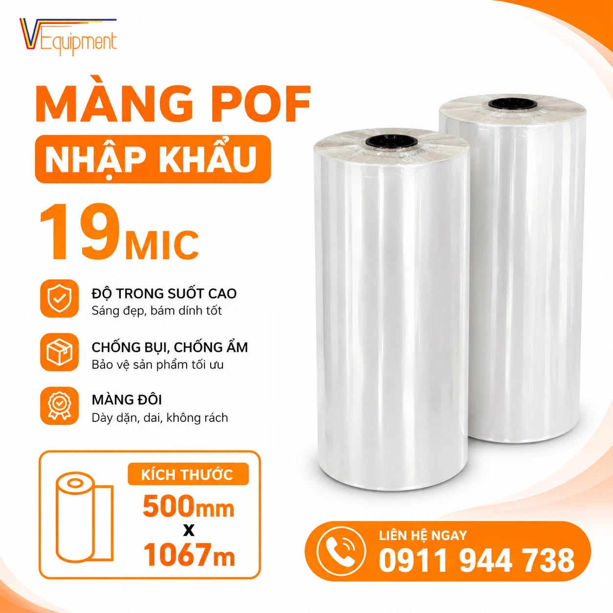 MÀNG POF NHẬP KHẨU 19MIC