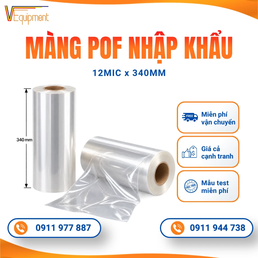 MÀNG CO POF 12MIC 340MM