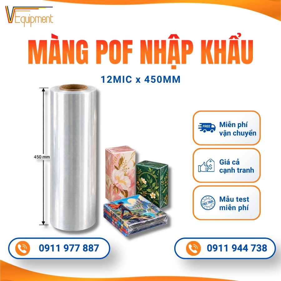 MÀNG CO POF 12MIC 450MM