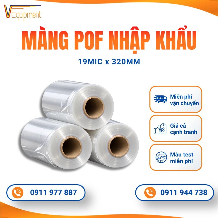 MÀNG CO POF 19MIC 320MM NHẬP KHẨU GIÁ TỐT