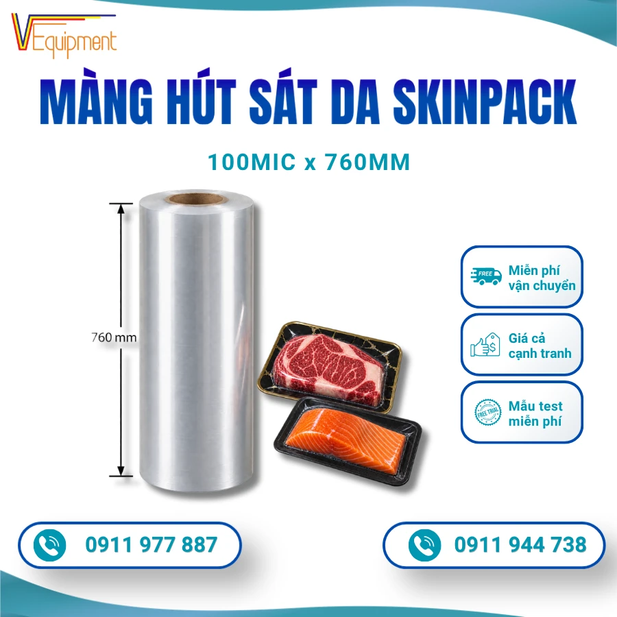 MÀNG SKINPACK 100MIC 760MM