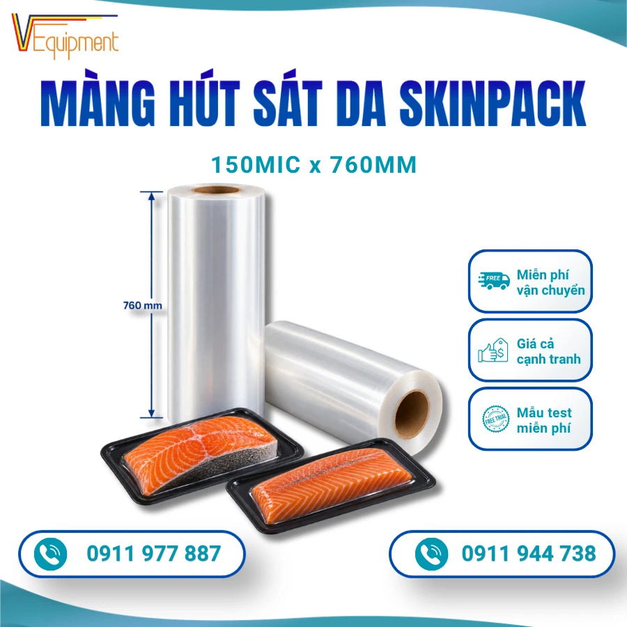 MÀNG SKINPACK 150MIC 760MM