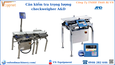 Cân trọng lượng checkweigher A&D - Ảnh 3