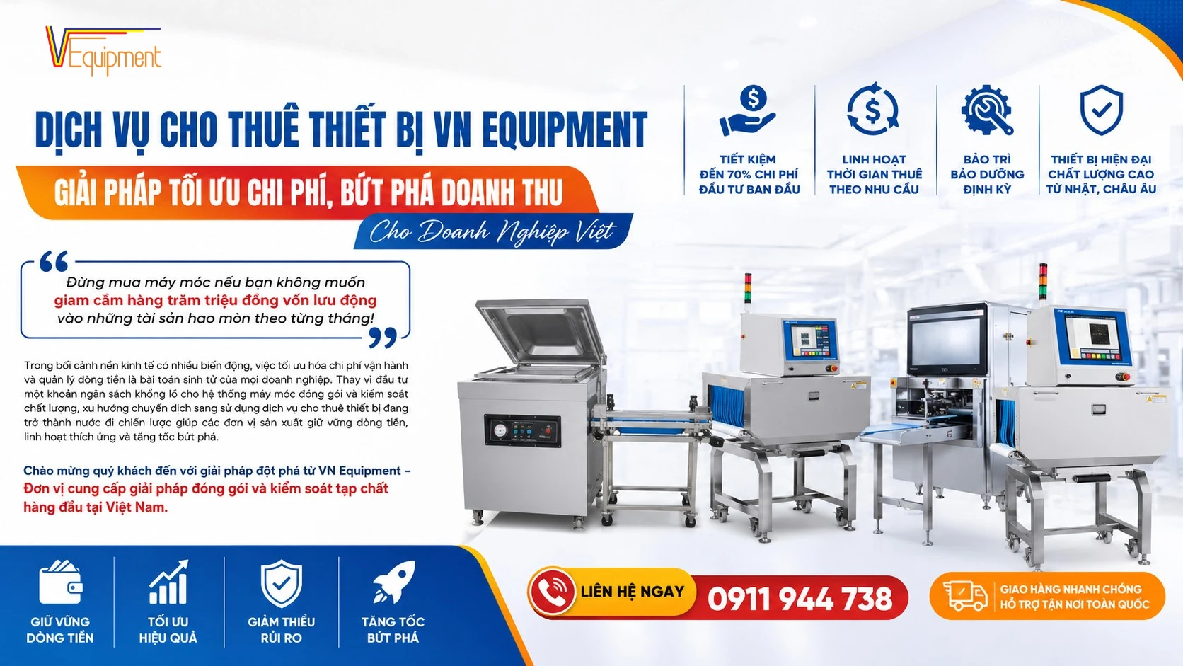 dịch vụ cho thuê thiết bị