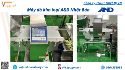 Máy dò kim loại sản phẩm đóng gói - Ảnh 2