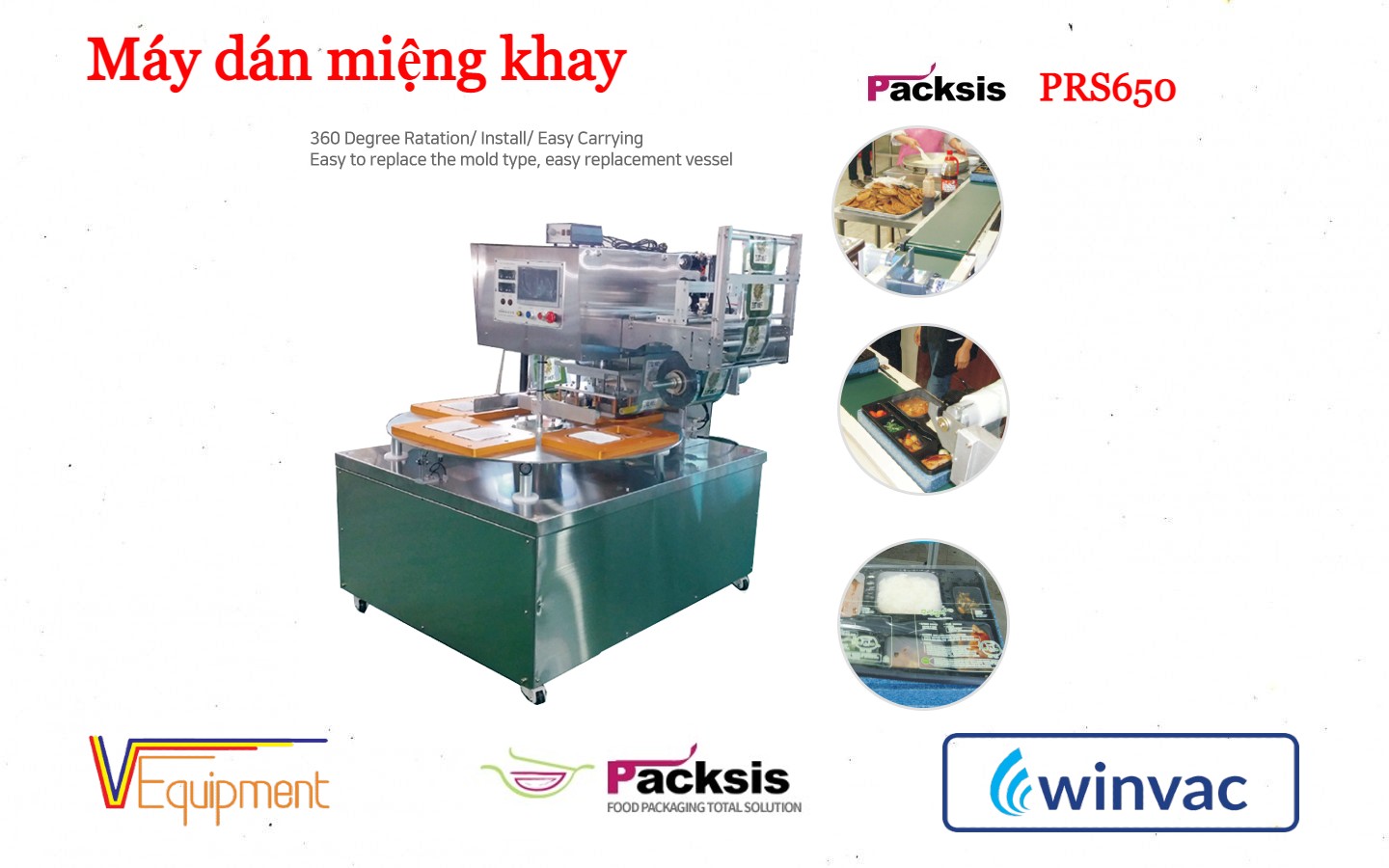 MÁY HÀN KHAY - PACKSIS PRS650