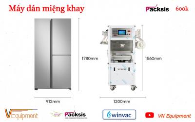 MÁY HÀN MIỆNG KHAY PACKSIS 600K - Ảnh 3