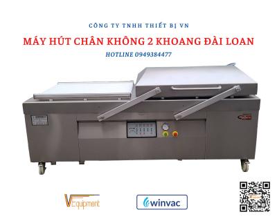 MÁY HÚT CHÂN KHÔNG 2 KHOANG ĐÀI LOAN - Ảnh 3