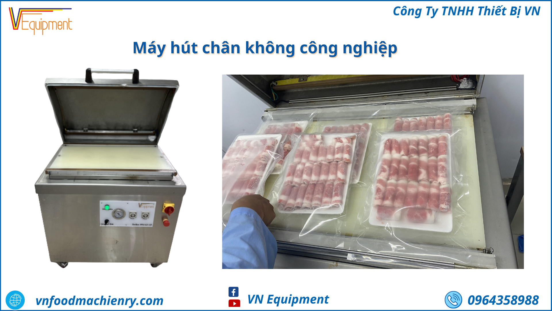 Máy hút chân không đã qua sử dụng