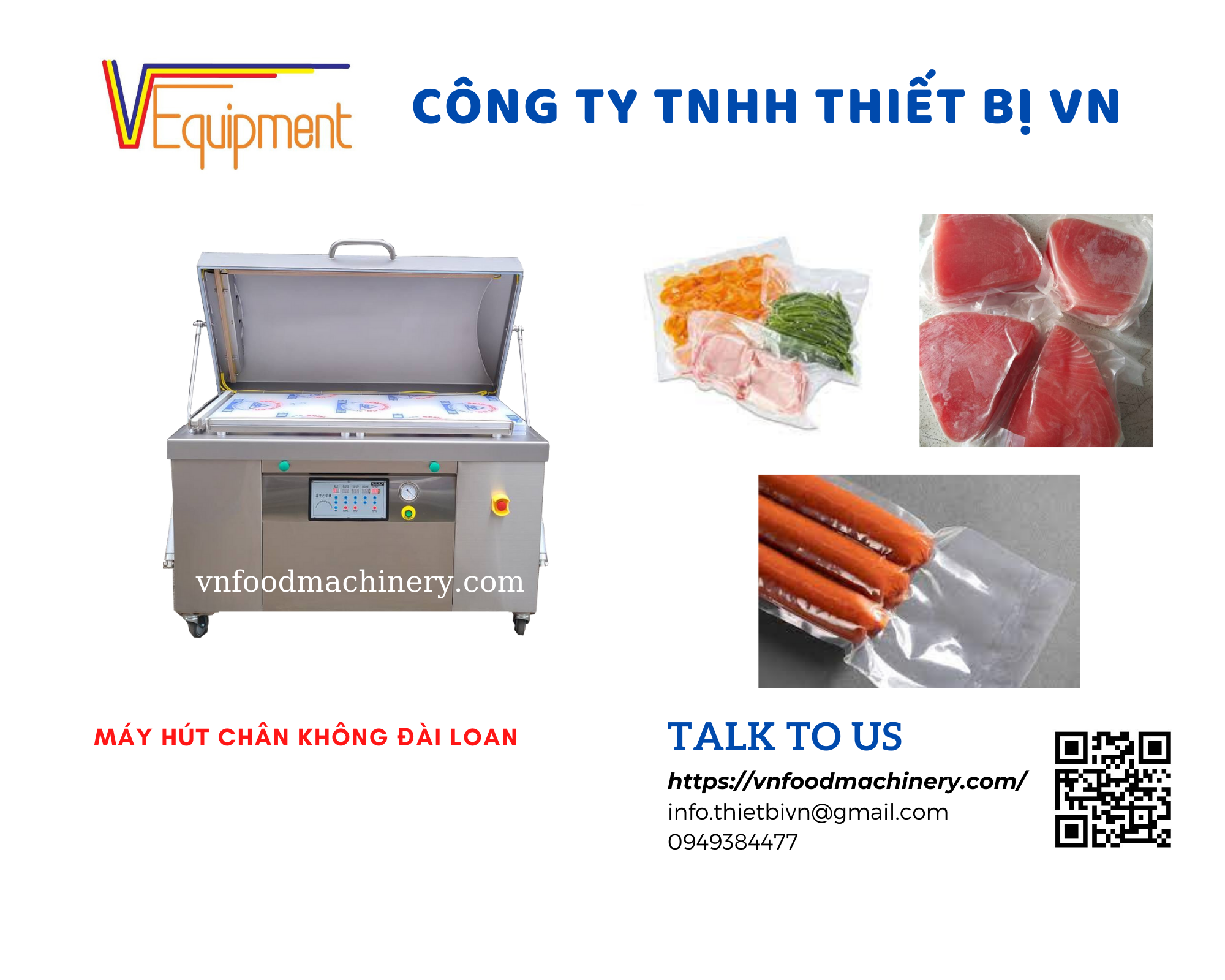 MÁY HÚT CHÂN KHÔNG ĐÀI LOAN